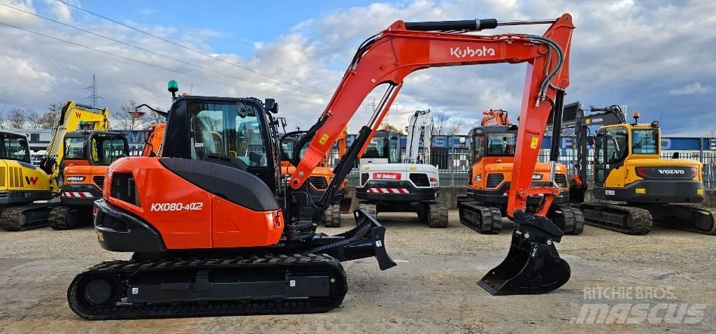 Kubota KX 080-4 Excavadoras 7t - 12t