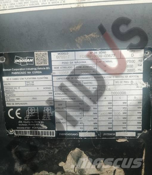 Doosan D 70 S-7 Carretillas diesel