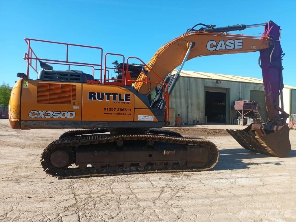 CASE CX350D Excavadoras de cadenas
