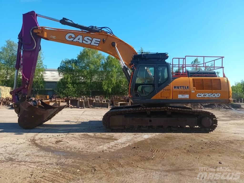 CASE CX350D Excavadoras de cadenas