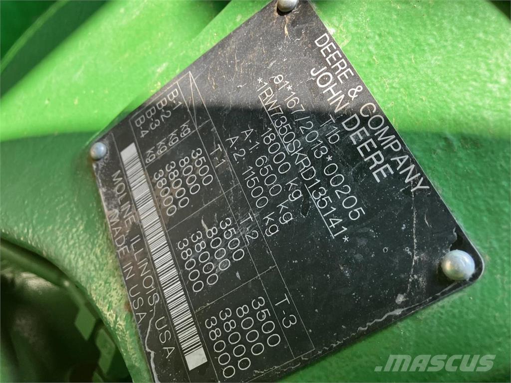 John Deere 7R 350 Tractores