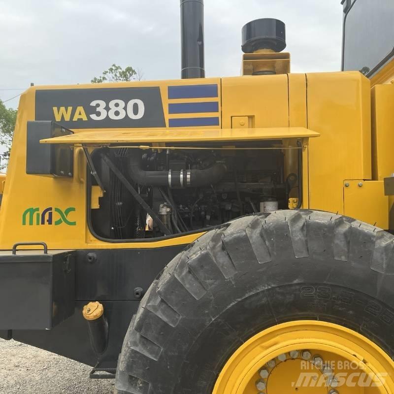 Komatsu WA 380 Cargadoras sobre ruedas