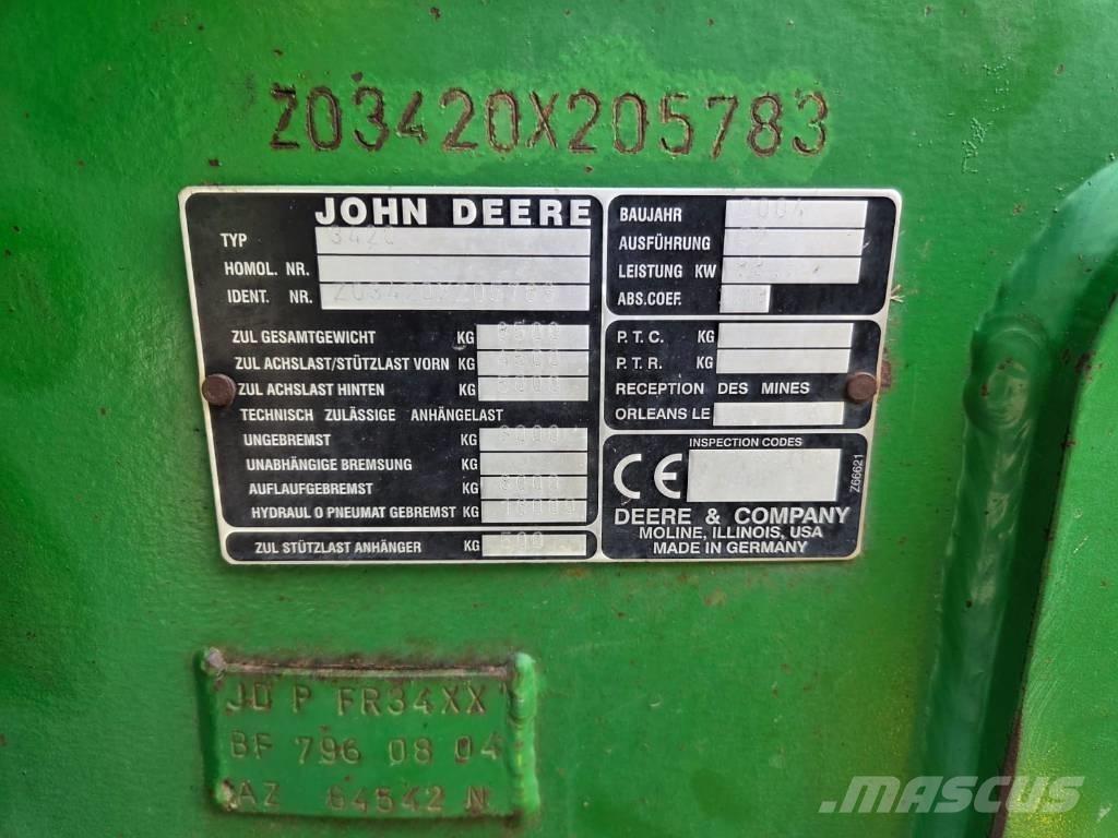 John Deere 3420 Manipuladores telescópicos agrícolas