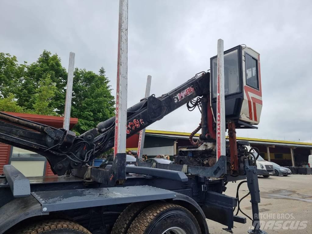 Scania R 580 Transporte de madera