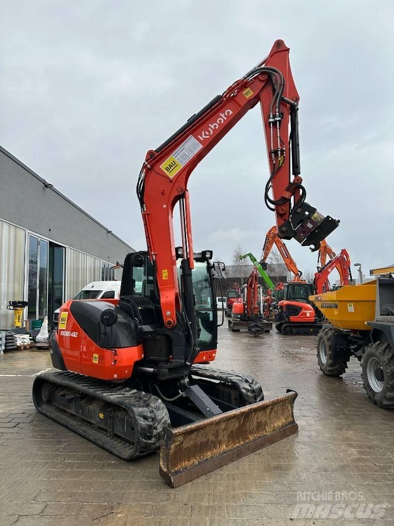 Kubota KX 080-4 Excavadoras 7t - 12t
