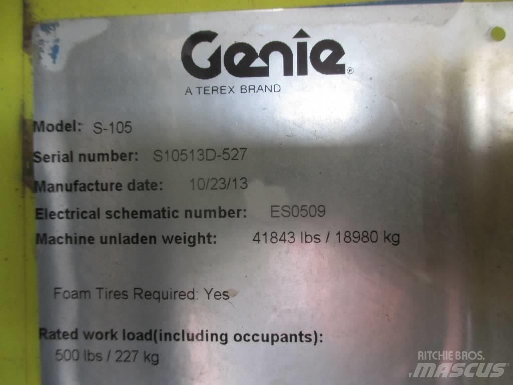 Genie S 105 Plataformas de trabajo telescópica
