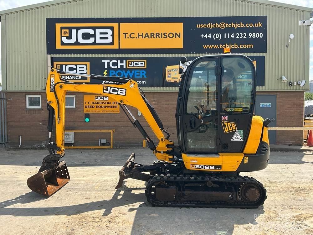 JCB 8026 CTS Mini excavadoras < 7t