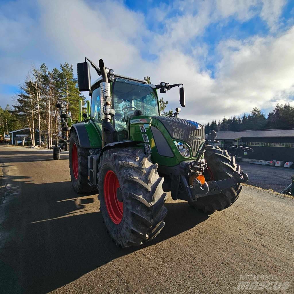 Fendt 516 Profi Plus Tractores