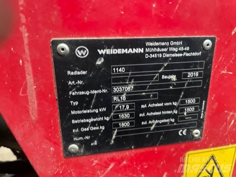 Weidemann 1140 Agricultura - Otros