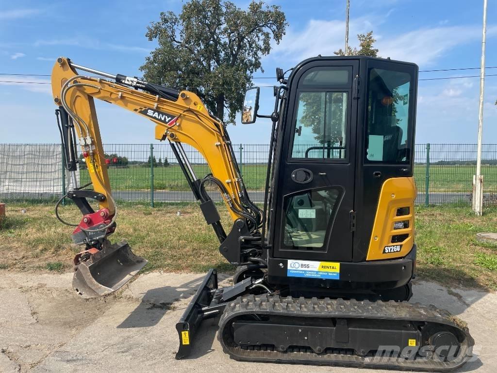 Sany SY 26 U Mini excavadoras < 7t
