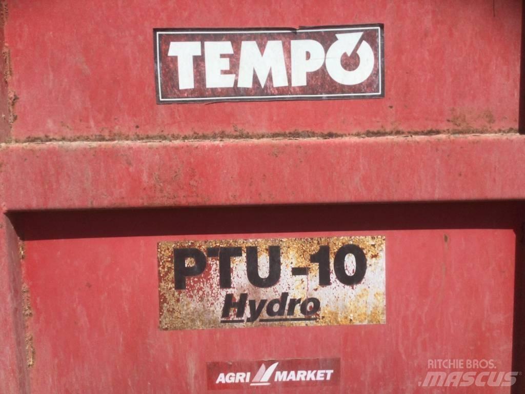 Tempo PTU-10 Hydro Remolques esparcidores de estiércol