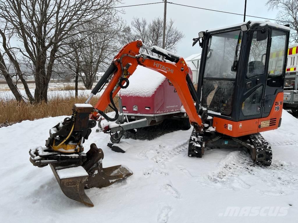 Hitachi ZX 19-U Mini excavadoras < 7t
