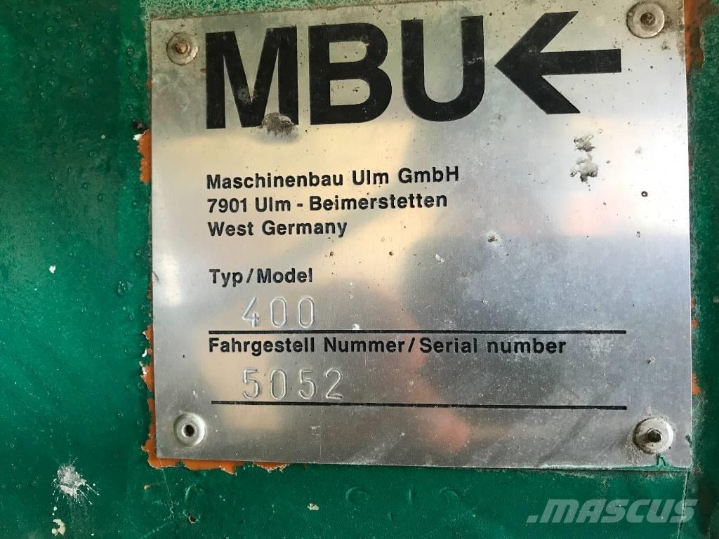 MBU 400 Asfaltadoras