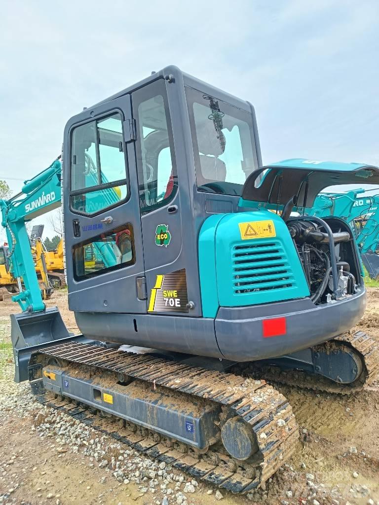 Sunward SWE 70 Excavadoras de cadenas