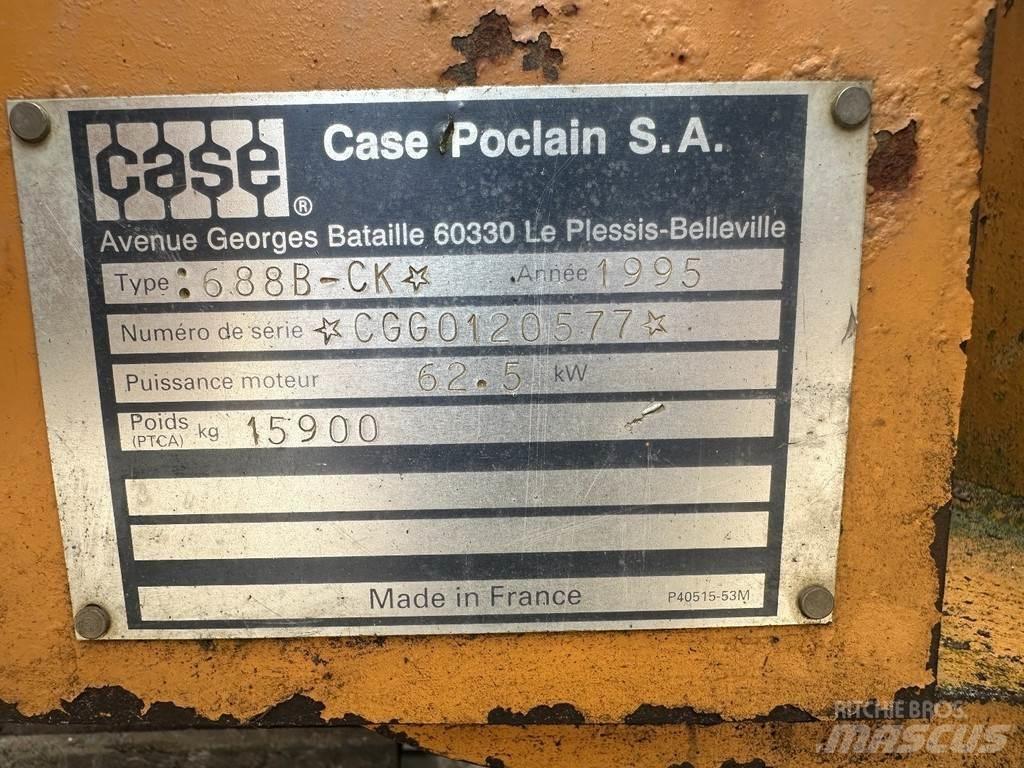 CASE 688 B 16 ton Excavadoras de cadenas