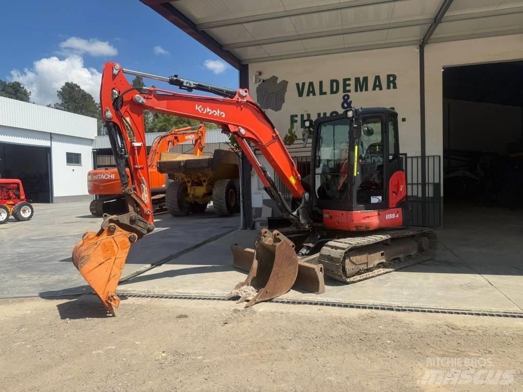 Kubota U 55-4, U55 Mini excavadoras < 7t