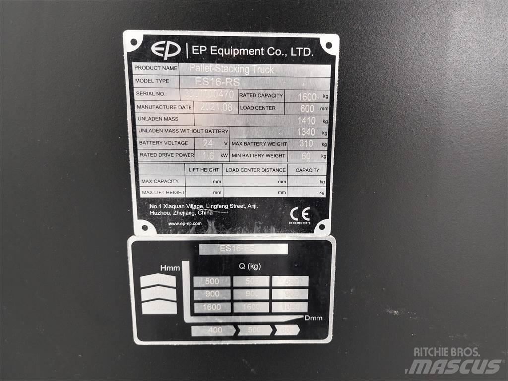  ES16 RSL Litio Transpaletas Eléctricas con plataforma
