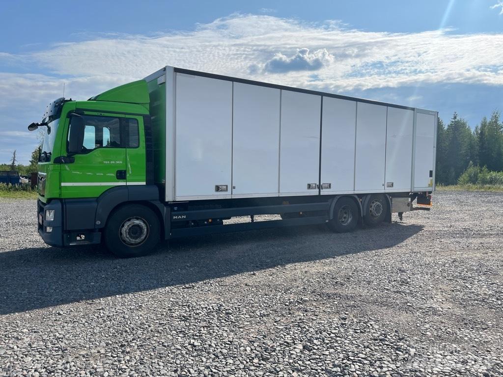 MAN TGS 26.360 Camiones caja cerrada