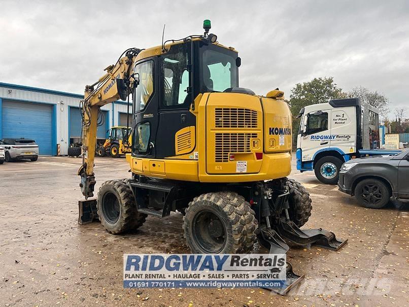 Komatsu PW 98 MR-11 Excavadoras de ruedas