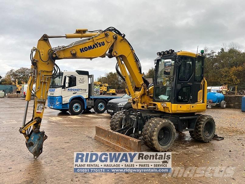 Komatsu PW 98 MR-11 Excavadoras de ruedas