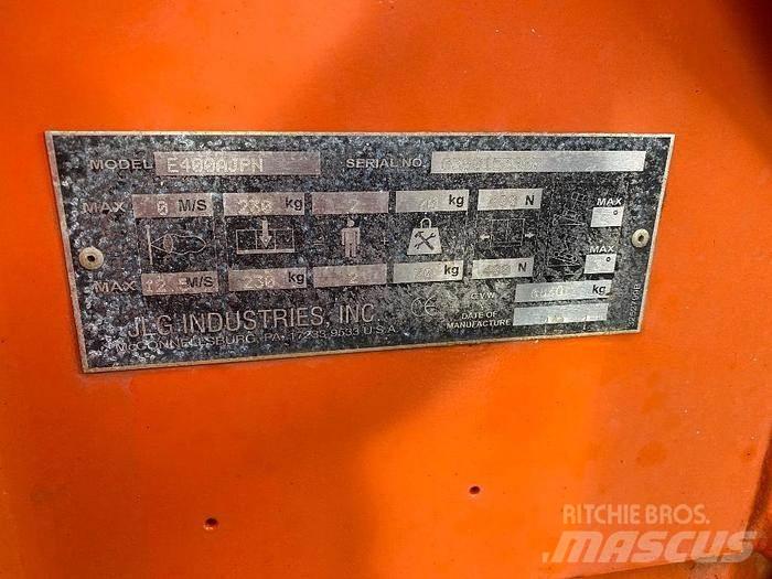 JLG E400 AJPN Otras plataformas elevadoras