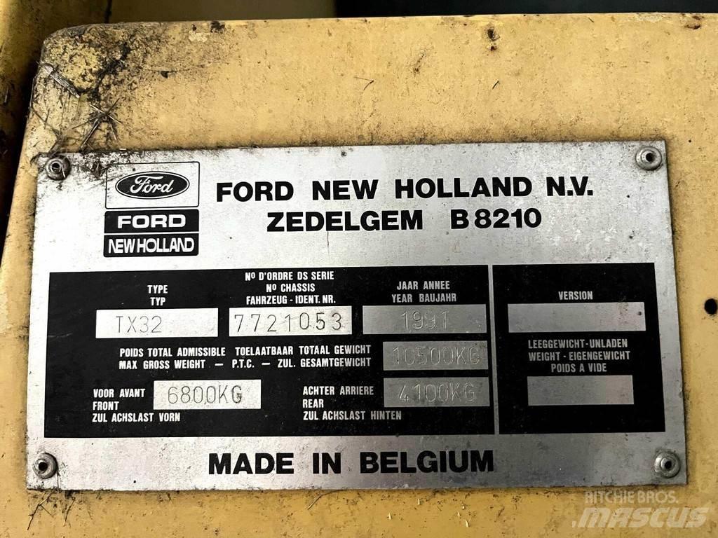 New Holland TX32 Cosechadoras combinadas
