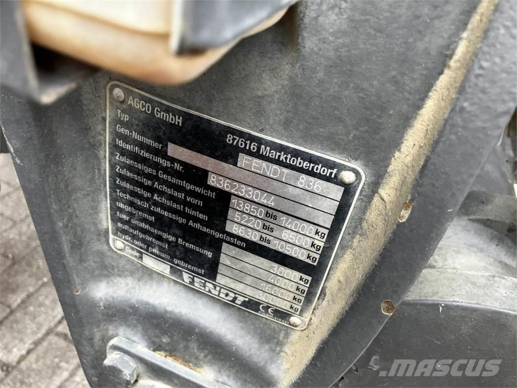 Fendt 828 Vario Tractores