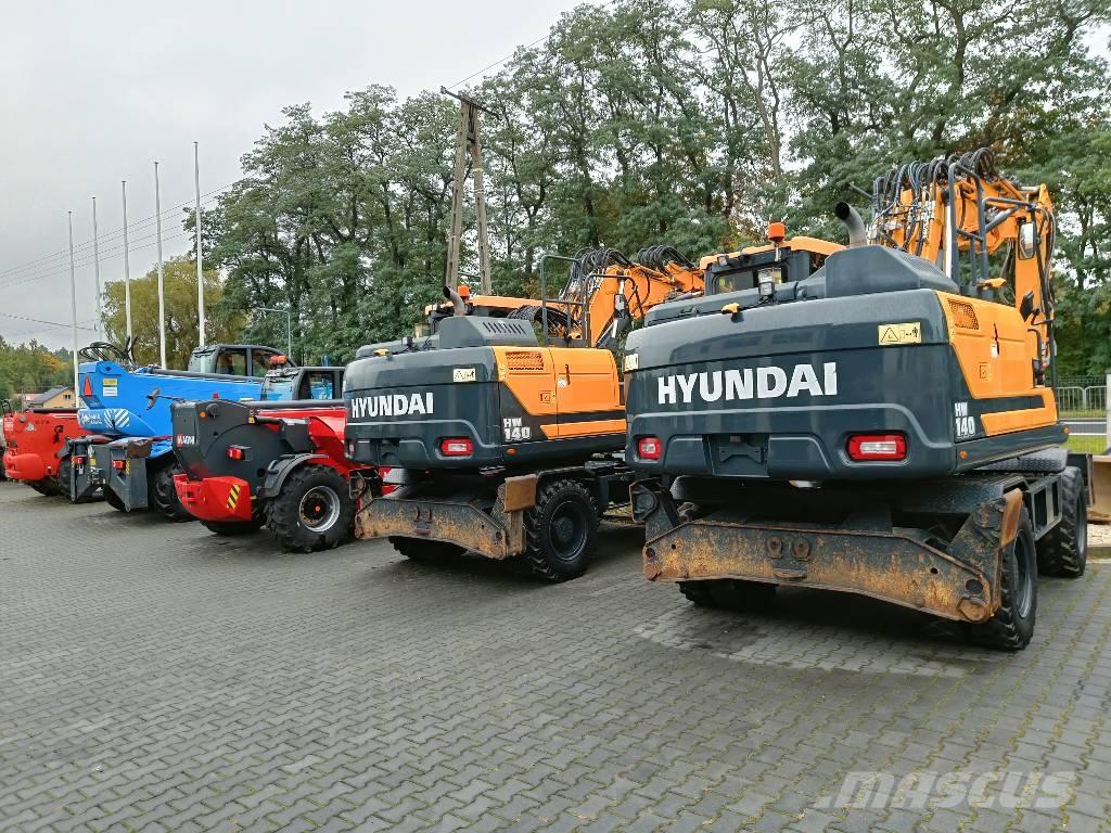 Hyundai HW140 Excavadoras de ruedas