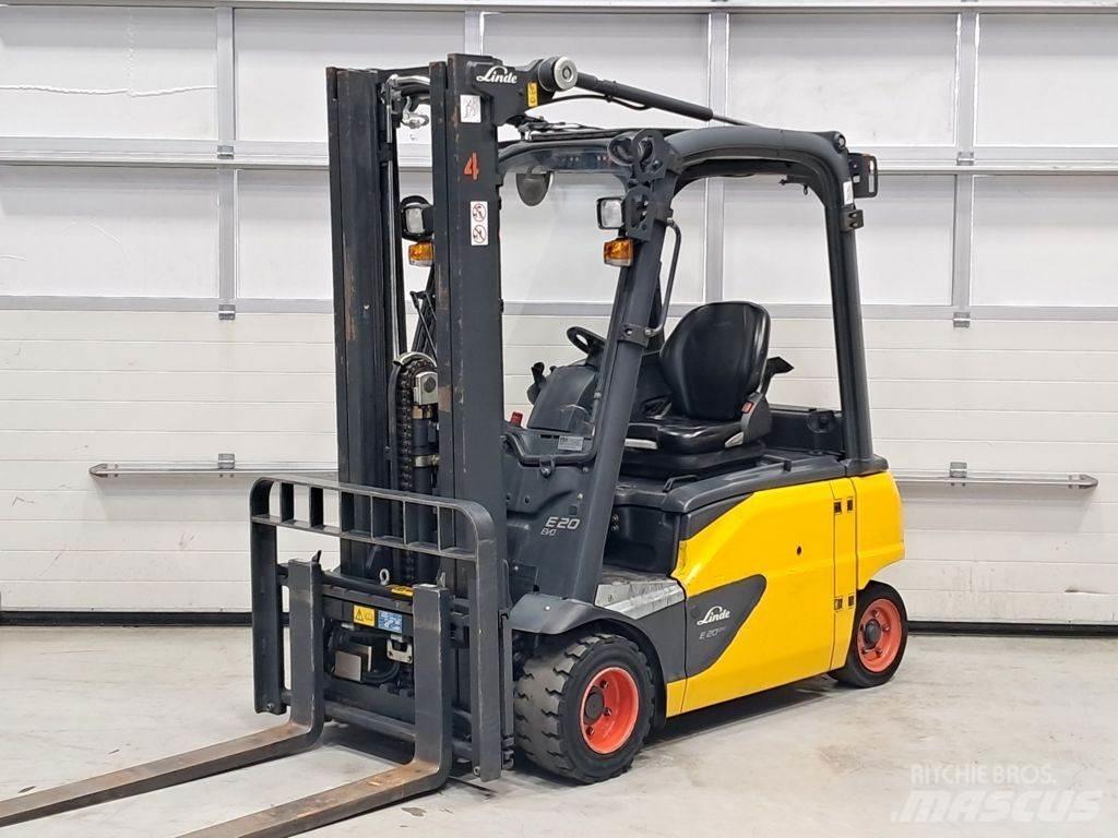 Linde E20PL-02 Carretillas de horquilla eléctrica