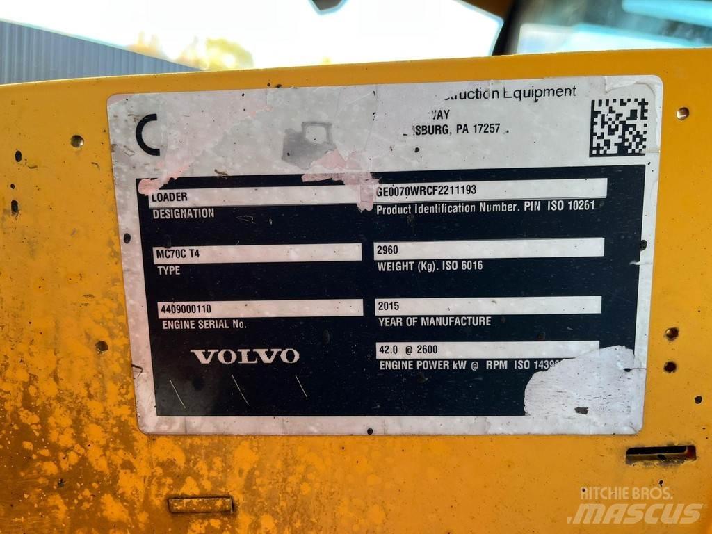 Volvo MC 70 C Cargadoras sobre ruedas