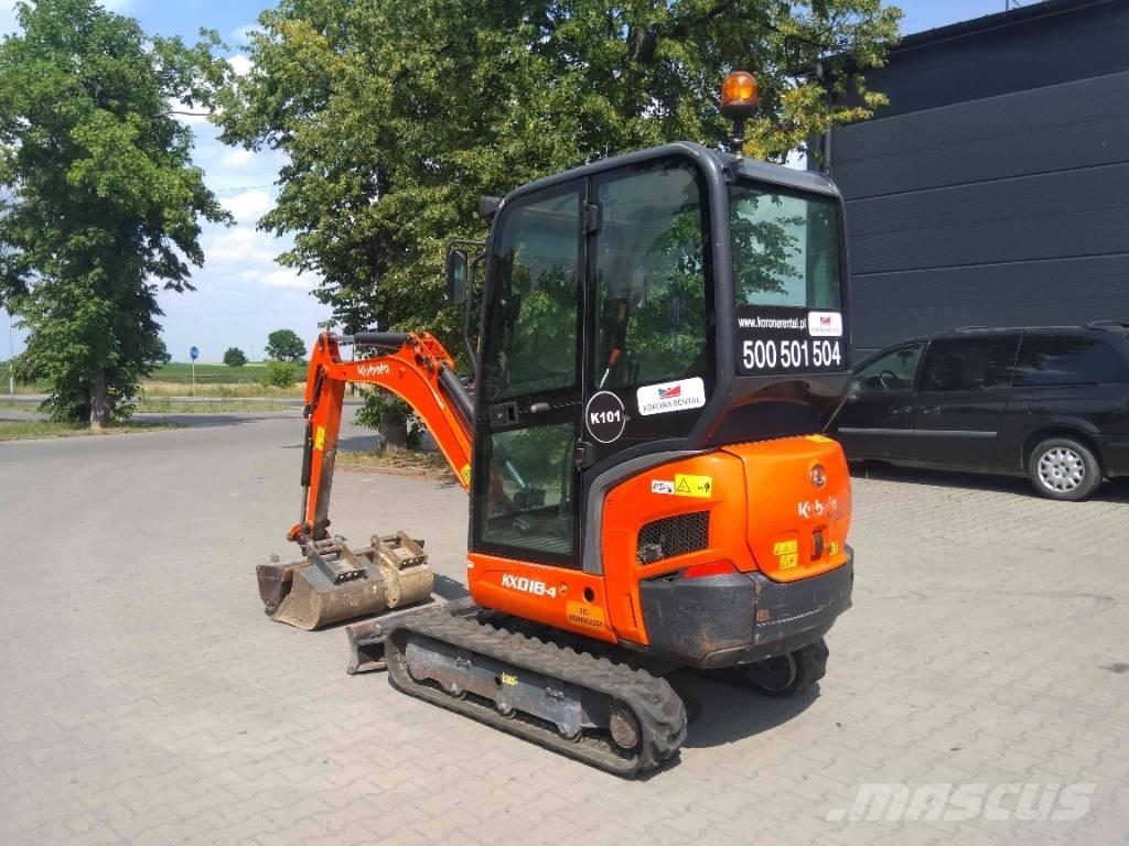 Kubota KX 018-4 Mini excavadoras < 7t