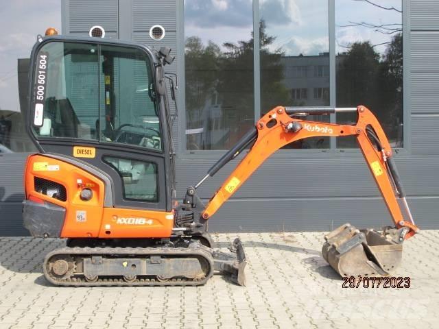 Kubota KX 018-4 Mini excavadoras < 7t