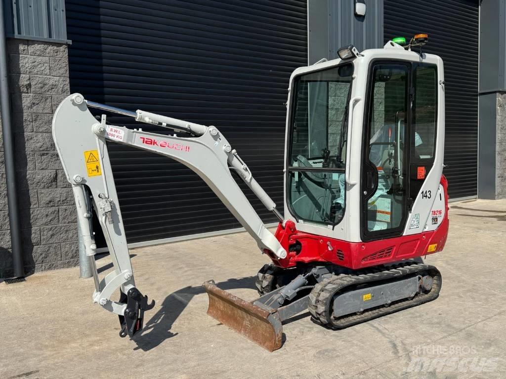 Takeuchi TB 216 Mini excavadoras < 7t