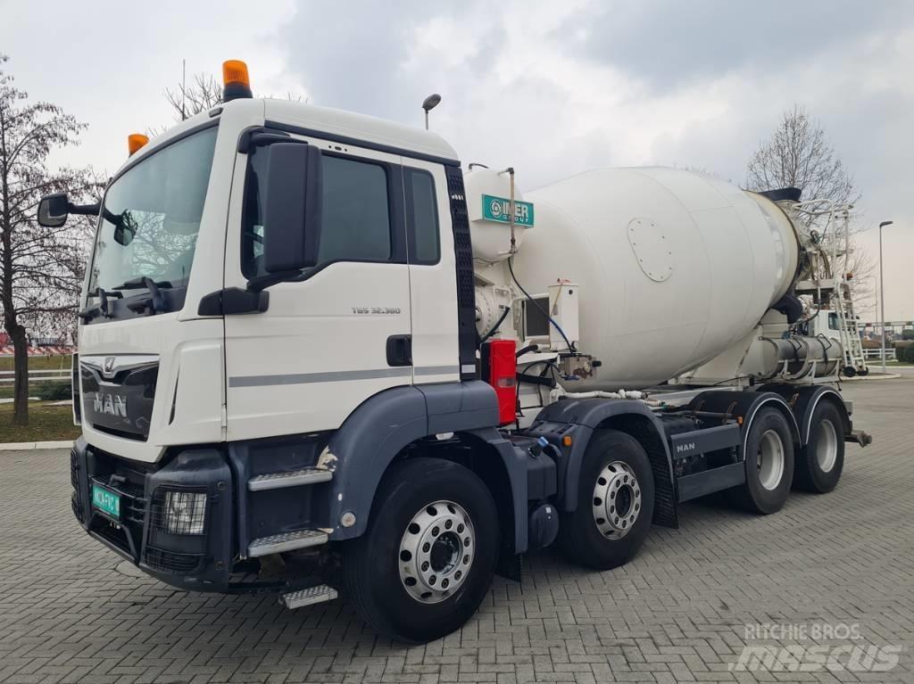 MAN 32.360 / IMER 9 m3 Camiones hormigonera