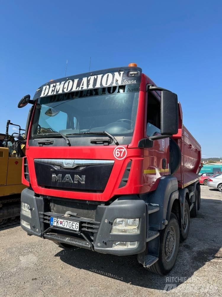 MAN TGS 41.480 Camiones bañeras basculantes o volquetes