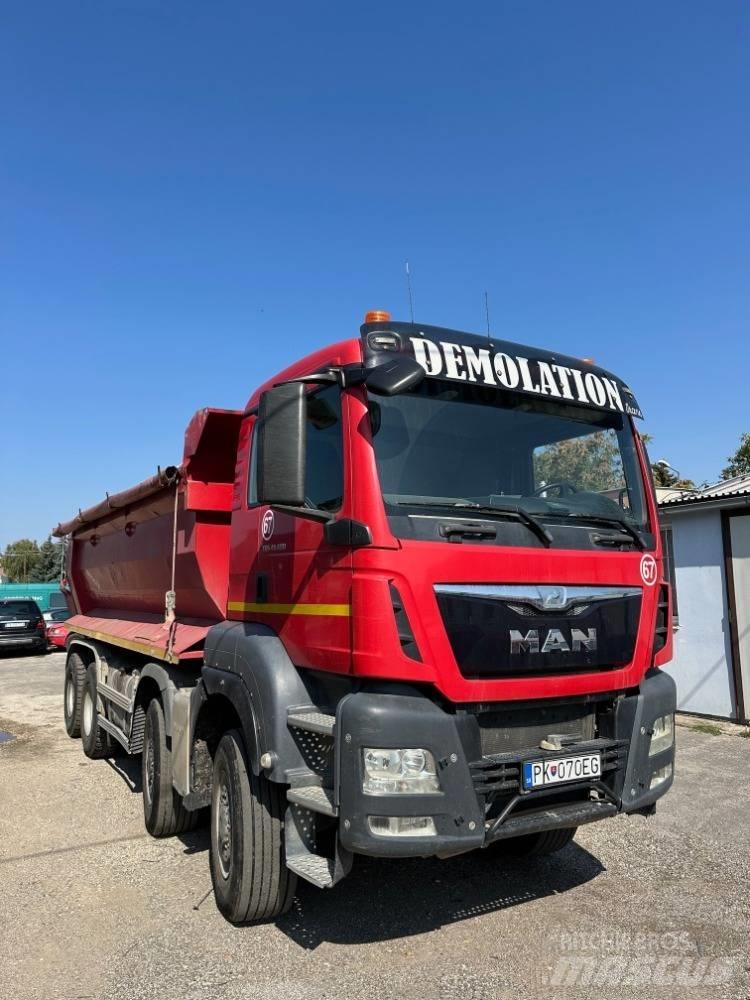 MAN TGS 41.480 Camiones bañeras basculantes o volquetes