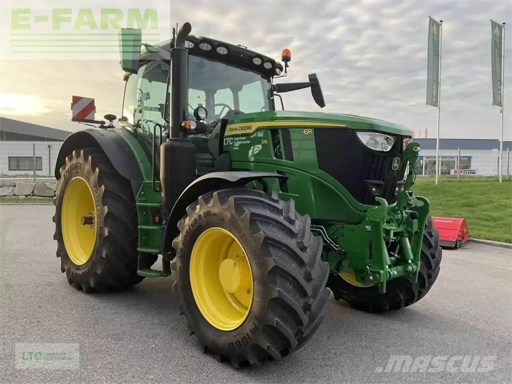 John Deere 6r 215 Tractores