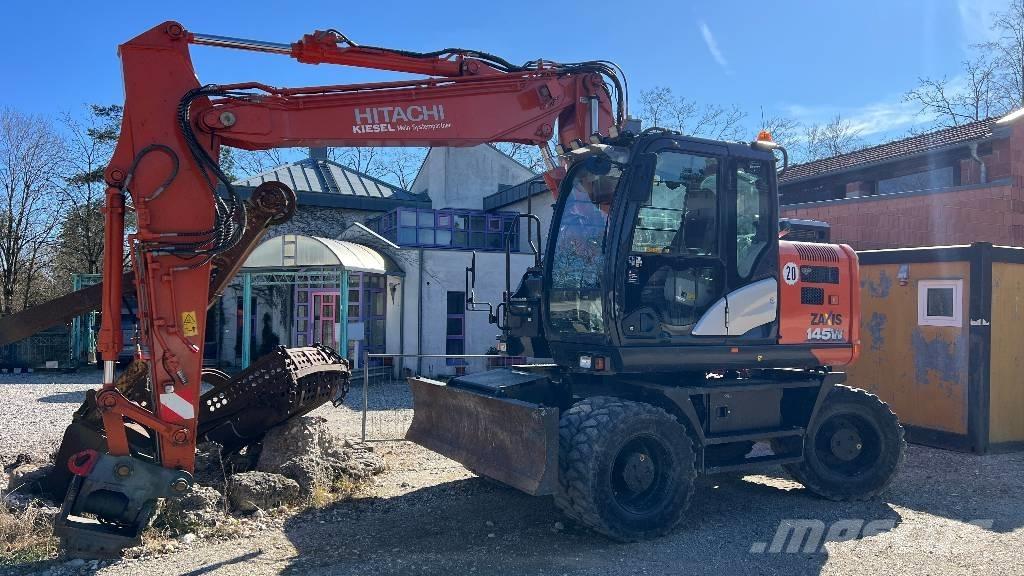 Hitachi ZX 145 W-6 Excavadoras de ruedas