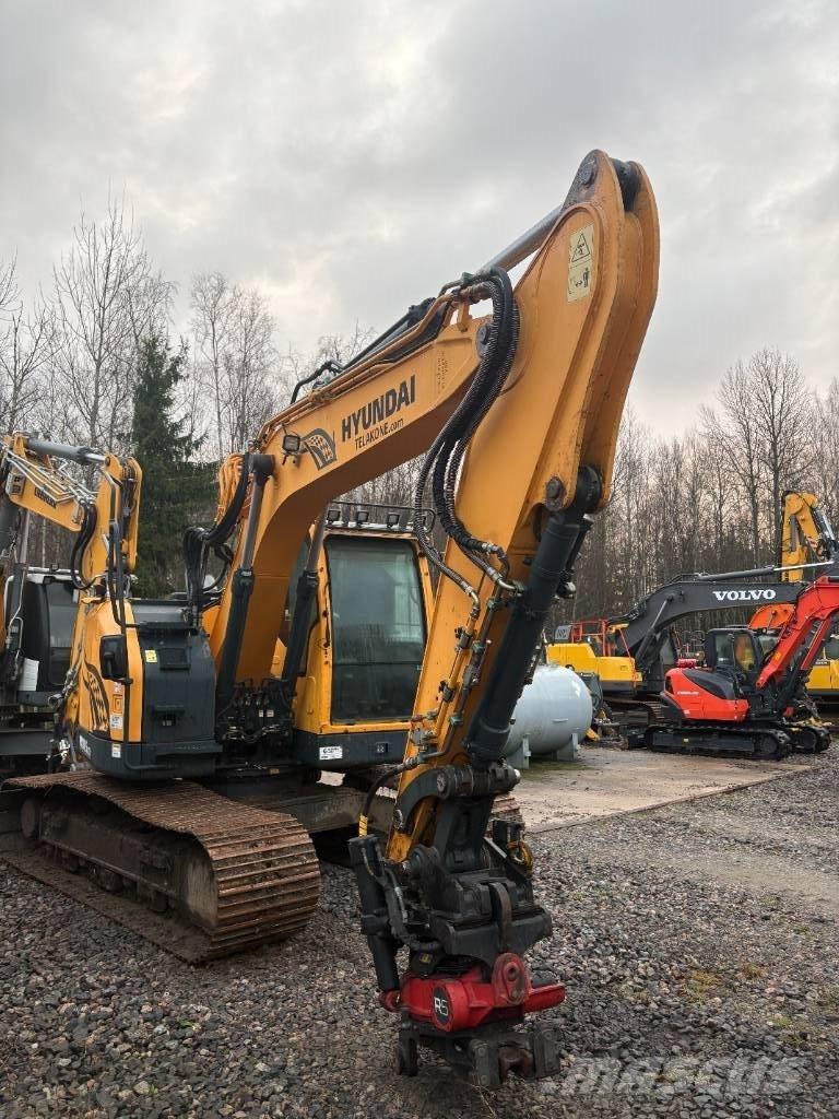 Hyundai HX 145 LCR Excavadoras de cadenas