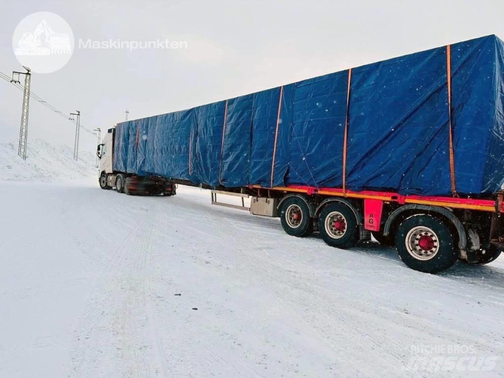 HRD S PTB 3N TROMBON Semirremolques de plataformas planas/laterales abatibles