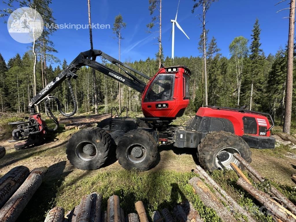 Komatsu 951 Cosechadoras