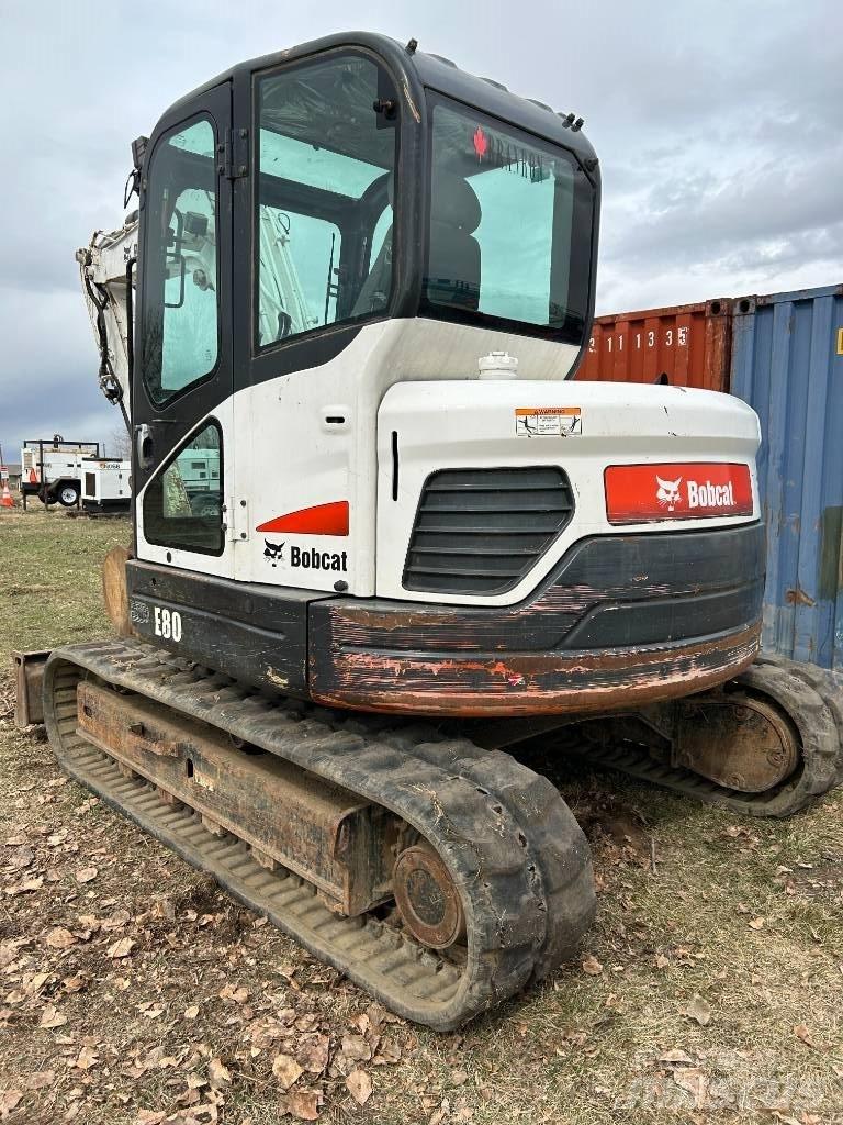 Bobcat E 80 Excavadoras de cadenas