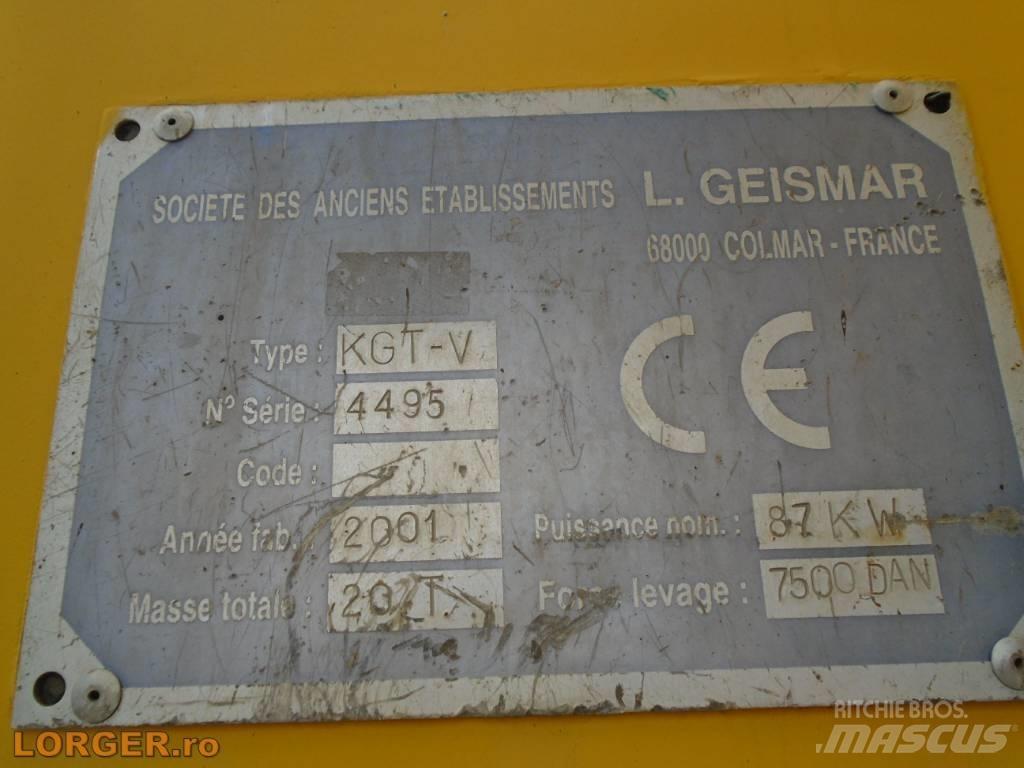 Geismar KGT-V Excavadoras de ruedas