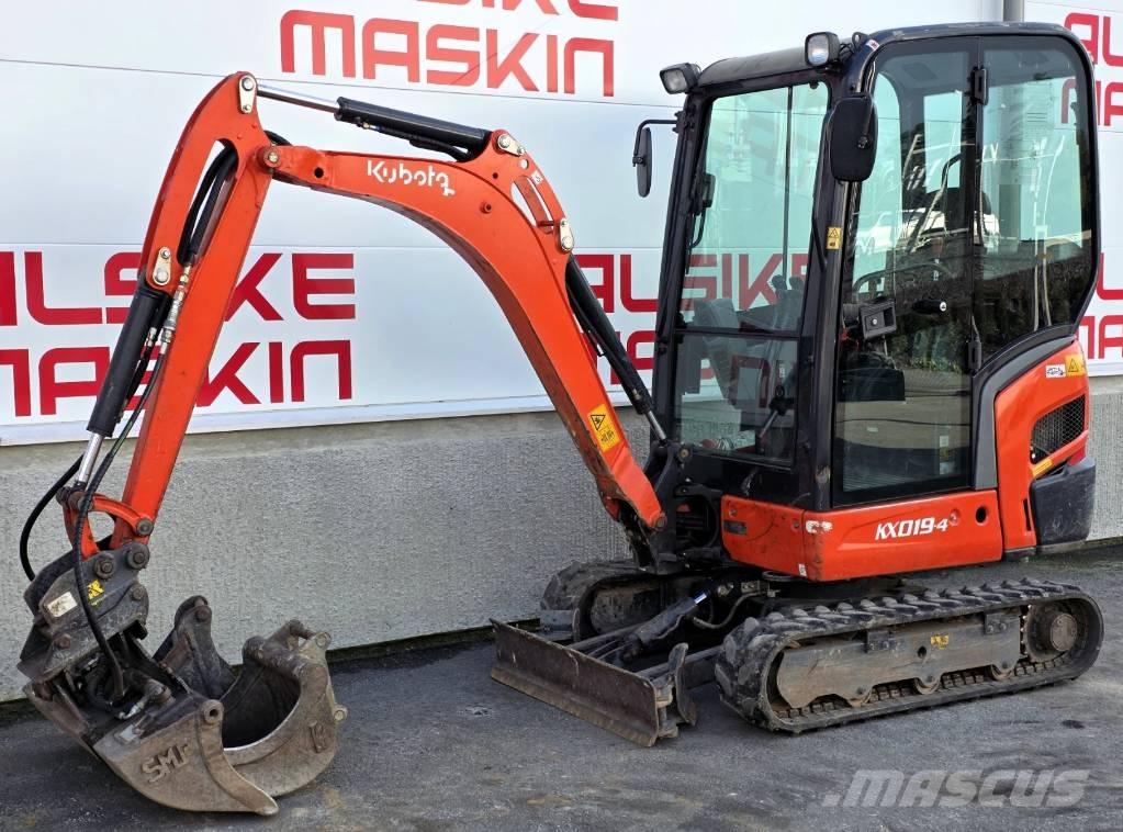 Kubota KX 019-4 Mini excavadoras < 7t