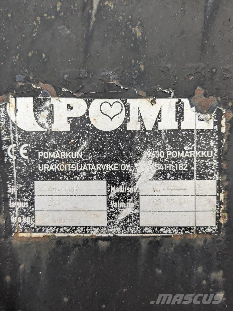 Pome Nivel Aura 280 Láminas y cuñas quitanieves