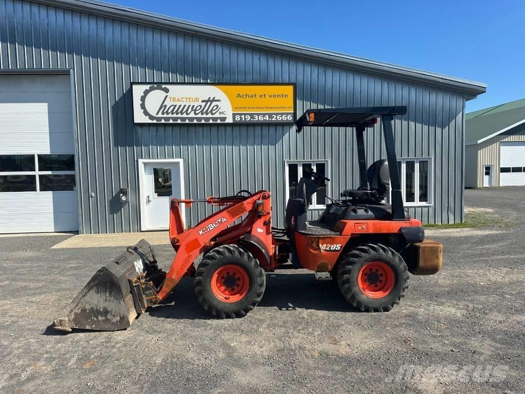 Kubota R 420 S Cargadoras sobre ruedas
