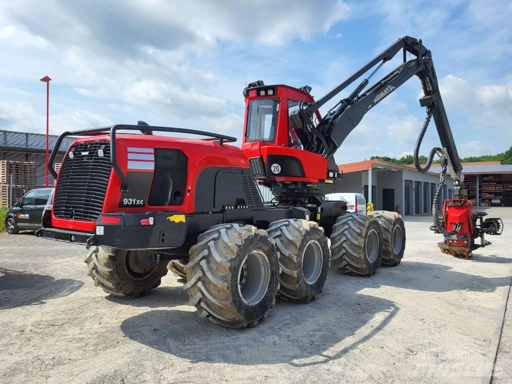 Komatsu 931 XC Cosechadoras
