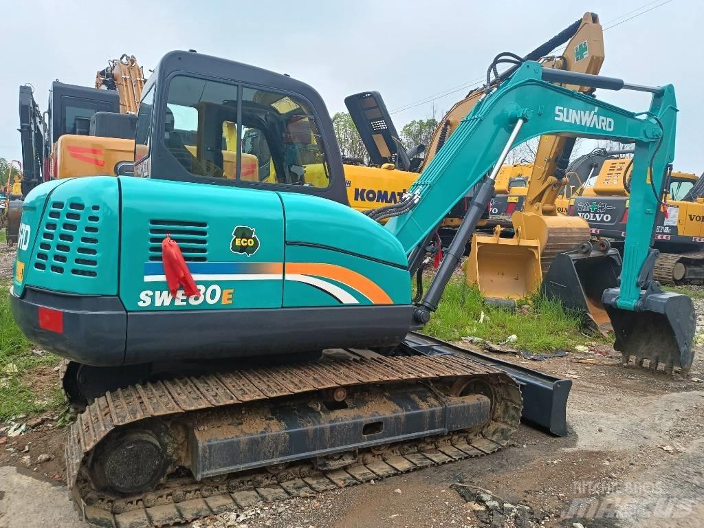 Sunward SWE 80 Excavadoras de cadenas