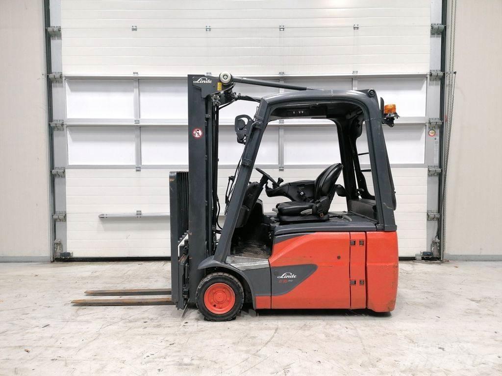 Linde E16-02 Carretillas de horquilla eléctrica