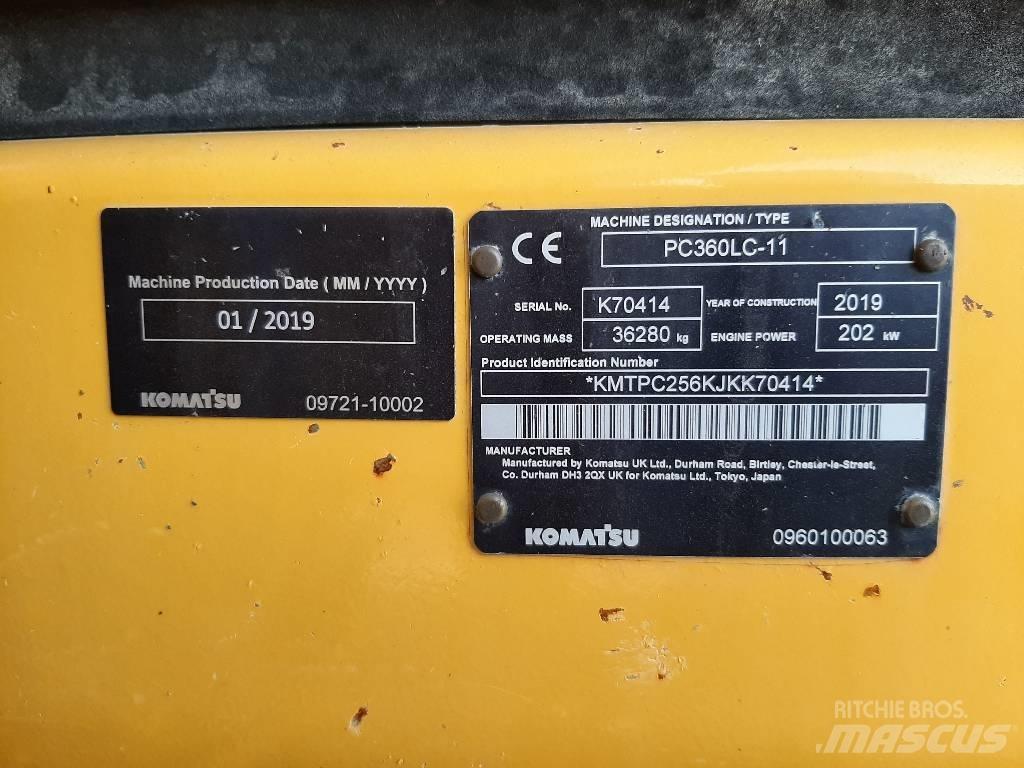 Komatsu PC 360 LC-11 Excavadoras de cadenas